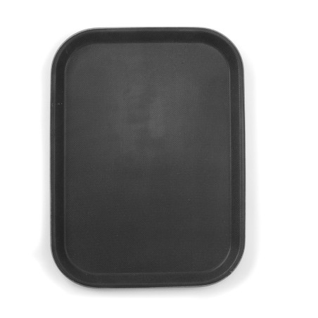Nelikantne polüpropüleenist alusplaat - must - 255 x 355 mm
