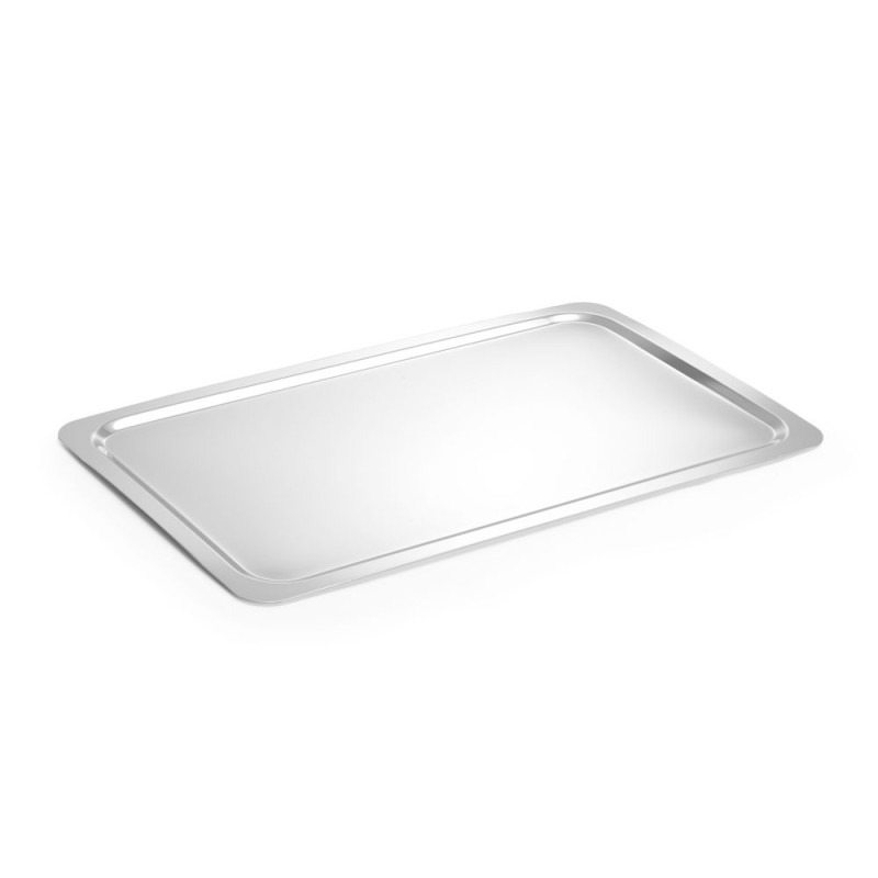 Rectangular Stainless Steel GN 1/1 Tray - HENDI Brand - Fourniresto Rectangular Stainless Steel GN 1/1 Tray - HENDI Brand - Fourniresto