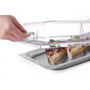 Läbipaistev esitluskaas - GN 1/1 - Bränd HENDI - Fourniresto