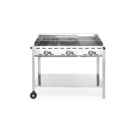 Professionaalne gaasigrill Green Fire - 3 põletit - HENDI