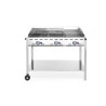 Professionaalne gaasigrill Green Fire - 3 põletit - HENDI