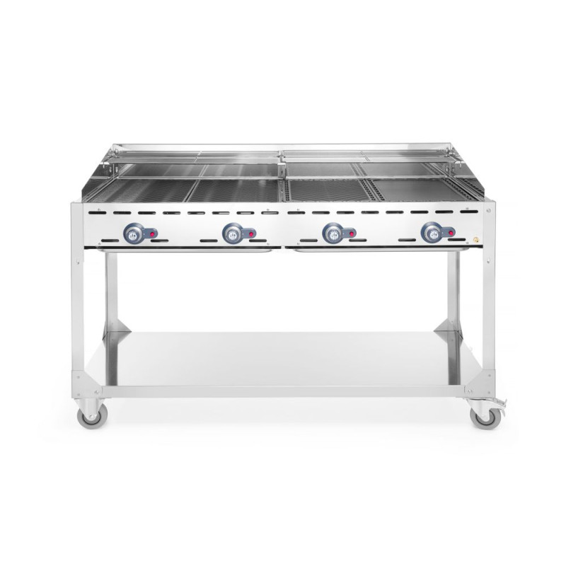 Professional Gas BBQ on Wheels - Brand HENDI Professional Gas BBQ on Wheels - Brand HENDI