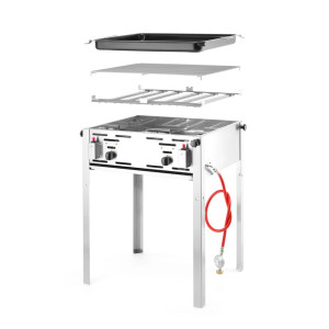 Professionaalne gaasigrill Grill-Master Maxi - Bränd HENDI - Fourniresto