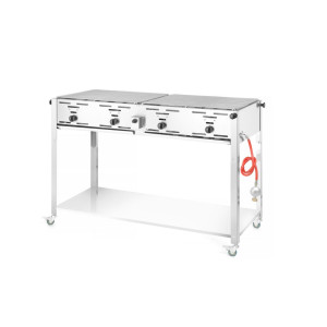Gaasigrill suure mahutavusega Grill-Master Quattro - Bränd HENDI