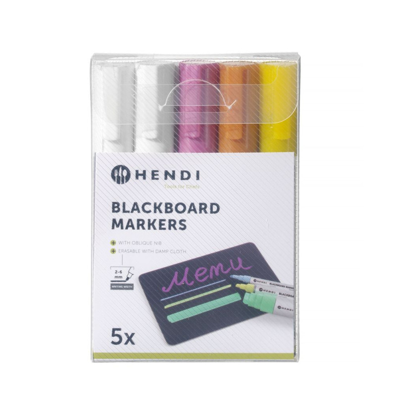 Chalk markers 6 mm - Brand HENDI - Fourniresto Chalk markers 6 mm - Brand HENDI - Fourniresto