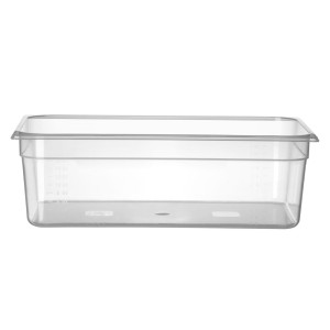 GN 1/1 mõõdus polüpropüleenist gastronorm-kauss - 21 L - kõrgus 150 mm