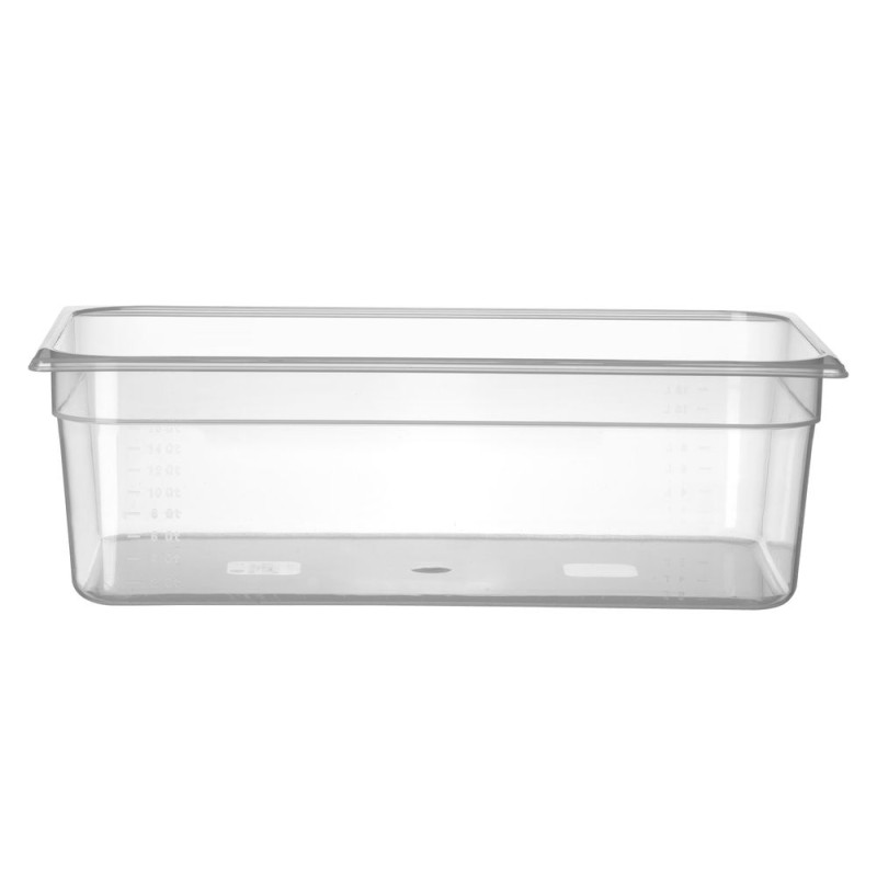 GN 1/1 mõõdus polüpropüleenist gastronorm-kauss - 21 L - kõrgus 150 mm GN 1/1 mõõdus polüpropüleenist gastronorm-kauss - 21 L - kõrgus 150 mm