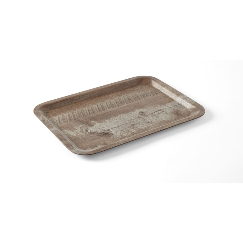 Serveealus melamiinist, trükitud tumeda puidumustriga - 350 x 240 mm Serveealus melamiinist, trükitud tumeda puidumustriga - 350 x 240 mm