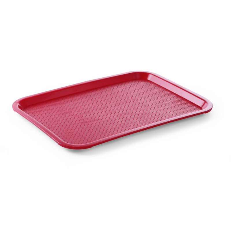 Rectangular Fast-Food Tray Red - 415 x 305 mm Rectangular Fast-Food Tray Red - 415 x 305 mm