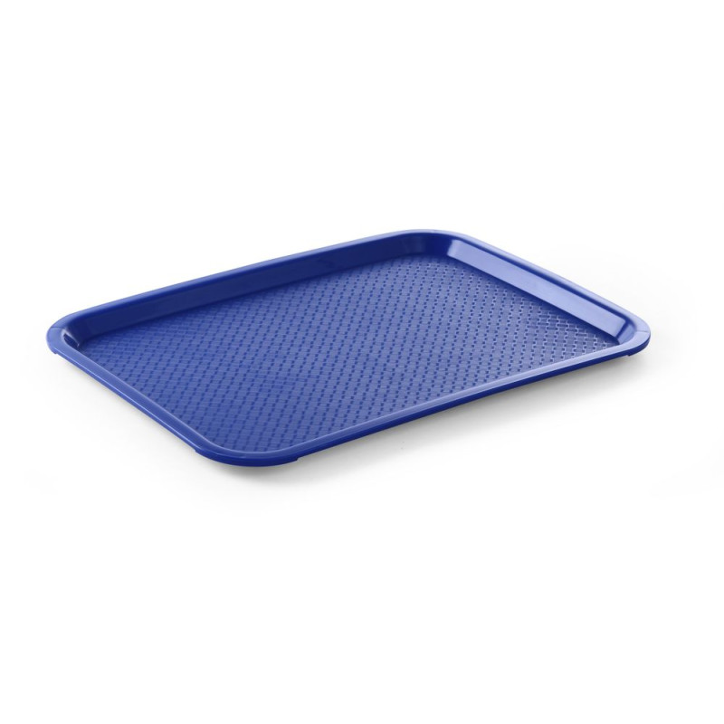 Plateau Rectangulaire Fast-Food Bleu - 415 x 305 mm Plateau Rectangulaire Fast-Food Bleu - 415 x 305 mm
