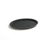 Serveeplaadi ovaalne klaaskiust alus - 160 x 230 mm