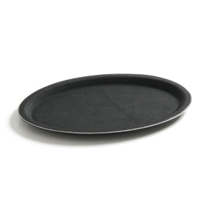 Serveeplaadi ovaalne klaaskiust alus - 210 x 290 mm
