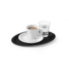 Serveeplaadi ovaalne klaaskiust alus - 210 x 290 mm