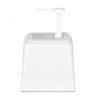 Kastmepumpaga kastmepump - valge - 2,5 L - Hendi