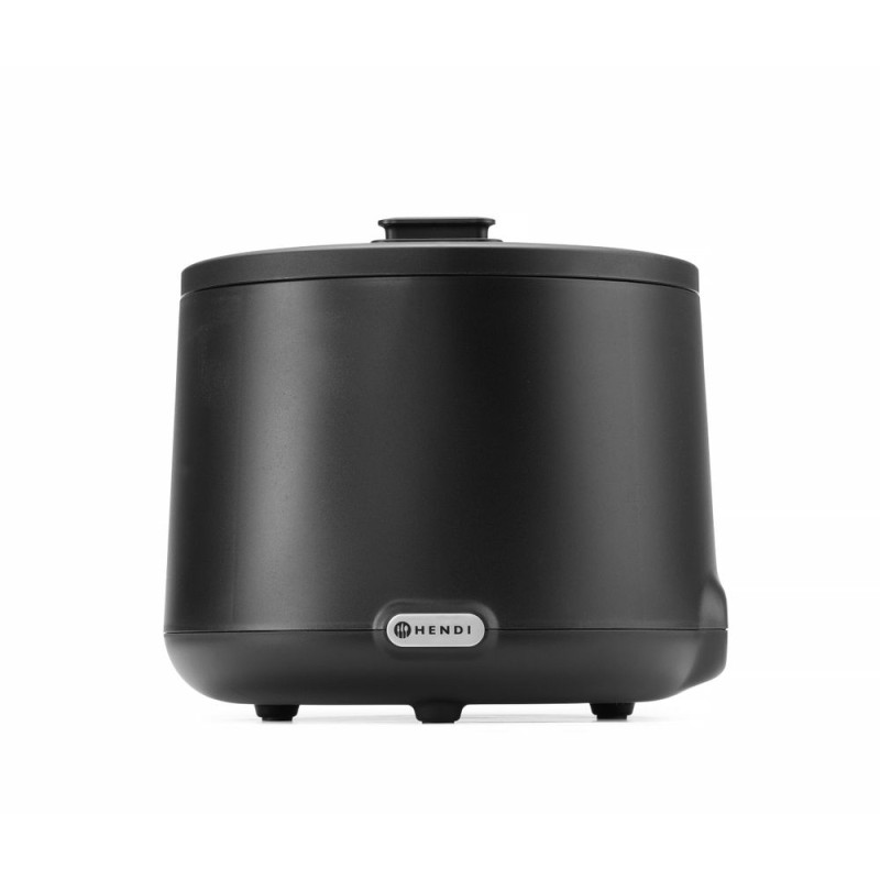 Soupière UNIQ Noire - 8 L HENDI : l'outil haut de gamme pour maintenir vos soupes chaudes de manière professionnelle. Soupière UNIQ Noire - 8 L HENDI : l'outil haut de gamme pour maintenir vos soupes chaudes de manière professionnelle.