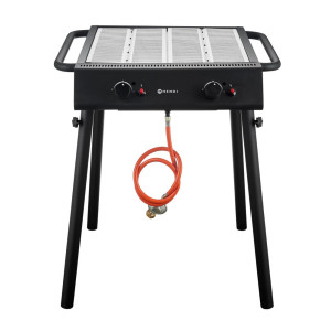 Gaasigrill BBQ - Must HENDI | Optimaalsed tulemused, meeldejäävad grillimised