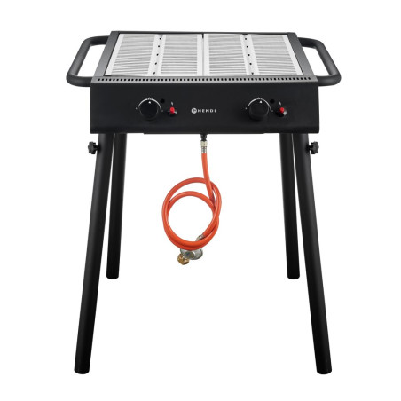 Gaasigrill BBQ - Must HENDI | Optimaalsed tulemused, meeldejäävad grillimised