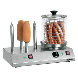 Professionaalne hot dogi masin - 4 röstsaia - Bartscher