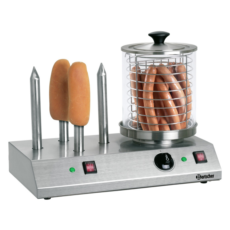 Machine à Hot Dog Professionnelle - 4 Toasts - Bartscher Machine à Hot Dog Professionnelle - 4 Toasts - Bartscher