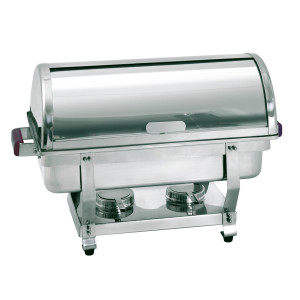 Chafing Dish libiseva kaanega 9 L - GN 1/1 toitlustamiseks