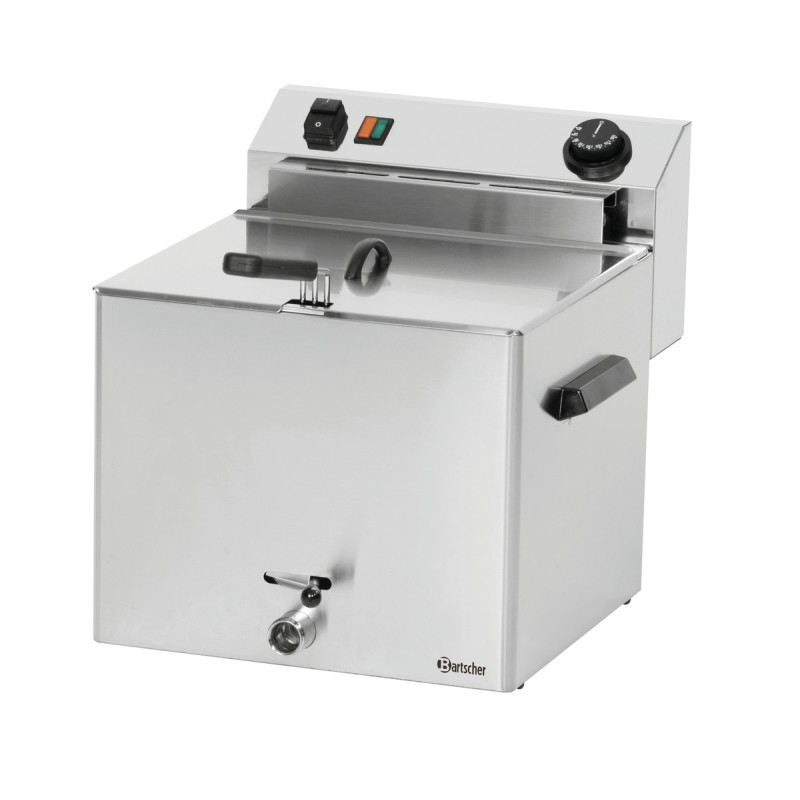 Fryer Pro 10 L with drain valve for restaurant Fryer Pro 10 L with drain valve for restaurant