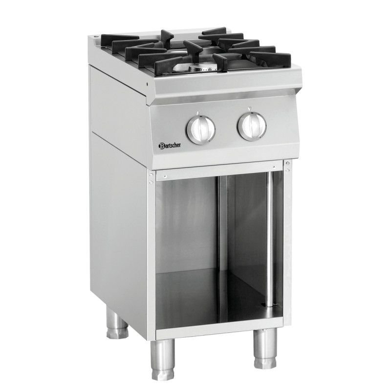 Two-burner stove with base unit Series 700 Two-burner stove with base unit Series 700