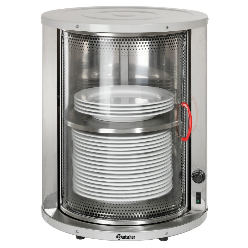 Electric round plate warmer for 40 plates Electric round plate warmer for 40 plates