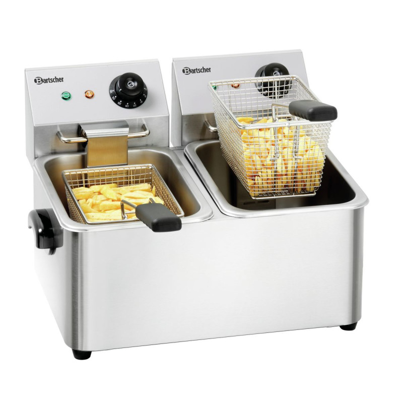 Professional electric fryer SNACK II 2x4 L Professional electric fryer SNACK II 2x4 L