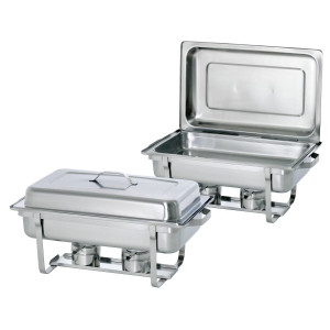 Chafing Dish 9 L - GN 1/1 - 2 komplekti