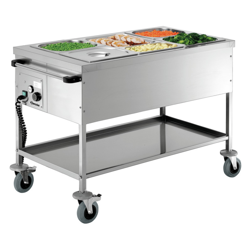 Waterless Bain-Marie Trolley - 3 GN 1/1 Waterless Bain-Marie Trolley - 3 GN 1/1