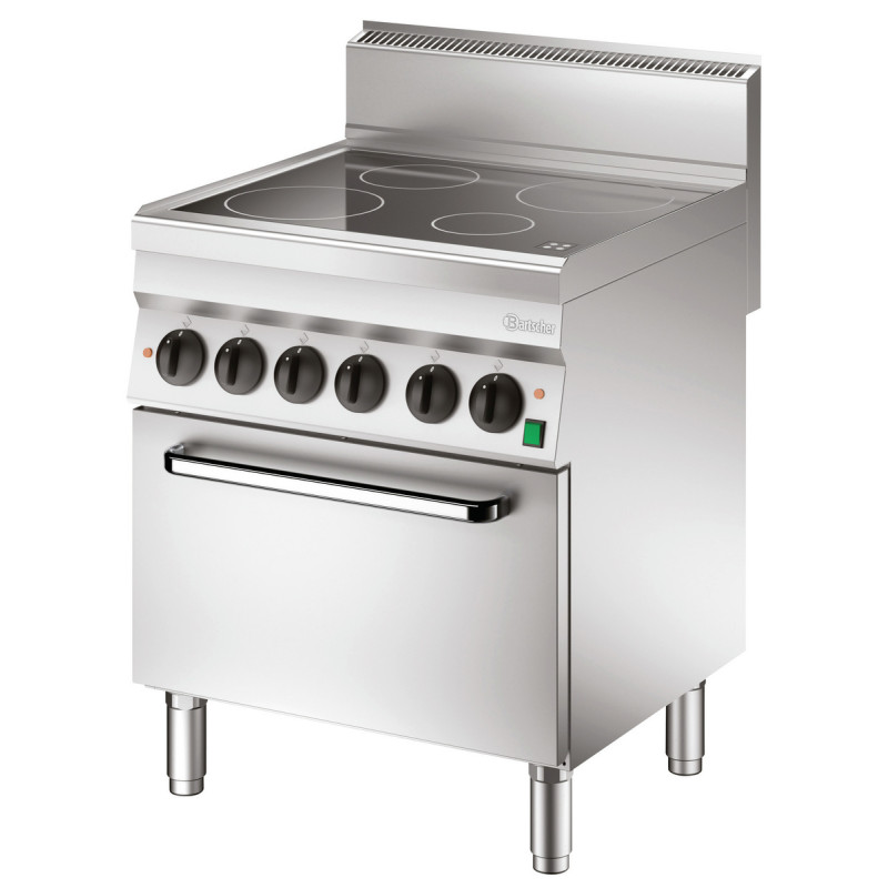 Four-zone radiant cooker with electric oven GN1/1 Series 650 Four-zone radiant cooker with electric oven GN1/1 Series 650