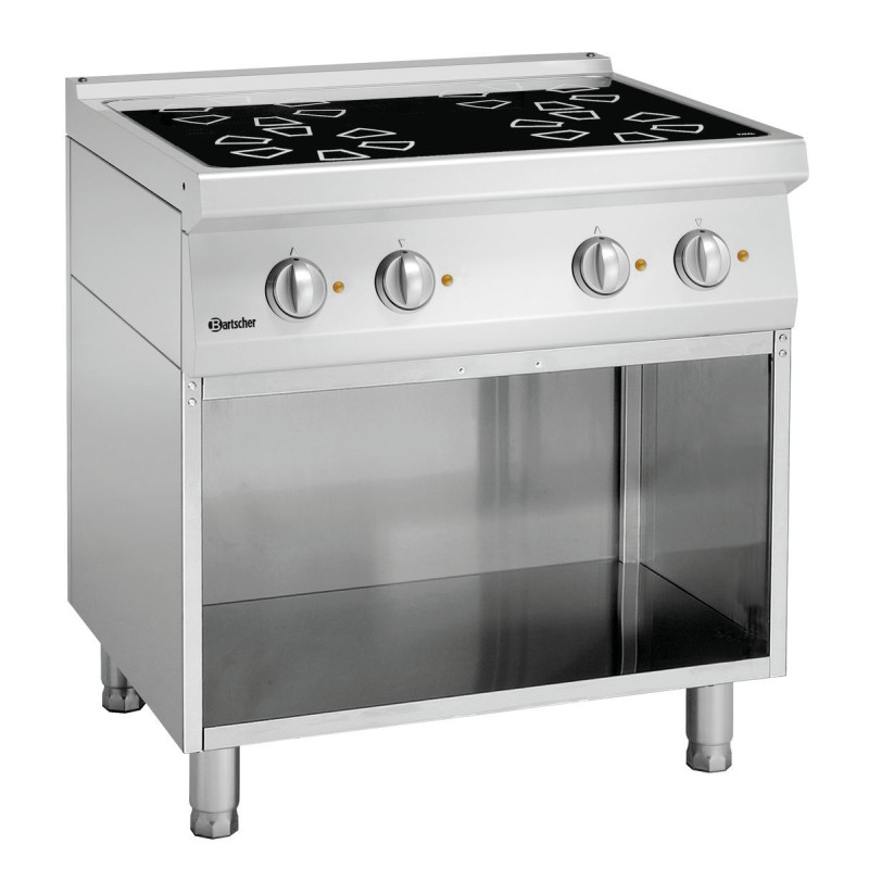 Four-zone radiant hob with base unit Series 700 Four-zone radiant hob with base unit Series 700