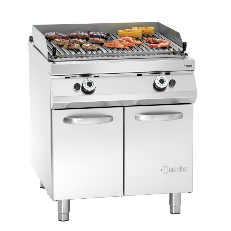Gaasiga professionaalne lavakivigrill Bartscheri 900 seeria - rest V Gaasiga professionaalne lavakivigrill Bartscheri 900 seeria - rest V
