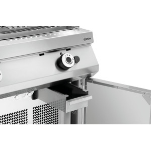 Gaasiga professionaalne lavakivigrill Bartscheri 900 seeria - rest V