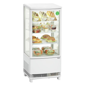 Mini Vitrine Réfrigérée Professionnelle Bartscher - 86 L