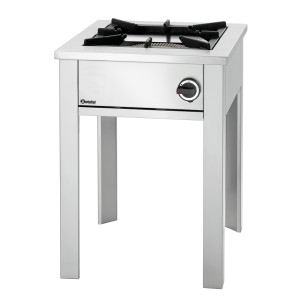 Professionaalne gaasipõleti jaladega - 1 põleti - 280 mm Bartscher 1050603