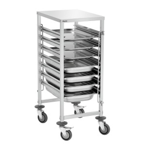 Chariot Gastronorm 7 tasandiga GN1/1 Barstcher