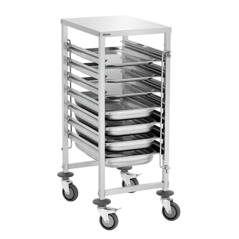Chariot Gastronorm 7 tasandiga GN1/1 Barstcher Chariot Gastronorm 7 tasandiga GN1/1 Barstcher