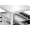 Chariot Gastronorm 7 tasandiga GN1/1 Barstcher