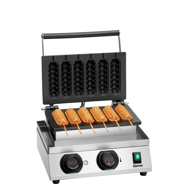 Professional Lolly Waffle Maker - Waffle on a Stick - Bartscher Professional Lolly Waffle Maker - Waffle on a Stick - Bartscher