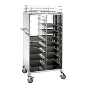 Kärur 443 x 343 mm ja GN 1/1 mahutid - 2 x 8 tasandit
