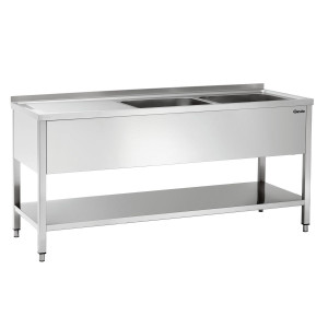 Sukelduv pesumaja nõrutusrest vasakule - 700 x 1800 mm
