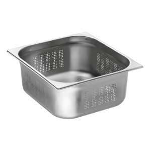 GN 2/3 läbimõõduga perforatsiooniga gastronormi kauss - P 150 mm