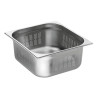 GN 2/3 läbimõõduga perforatsiooniga gastronormi kauss - P 150 mm