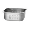 GN 2/3 läbimõõduga perforatsiooniga gastronormi kauss - P 150 mm