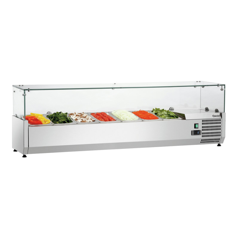 Saladette à Poser - 7 x GN 1/4 Saladette à Poser - 7 x GN 1/4