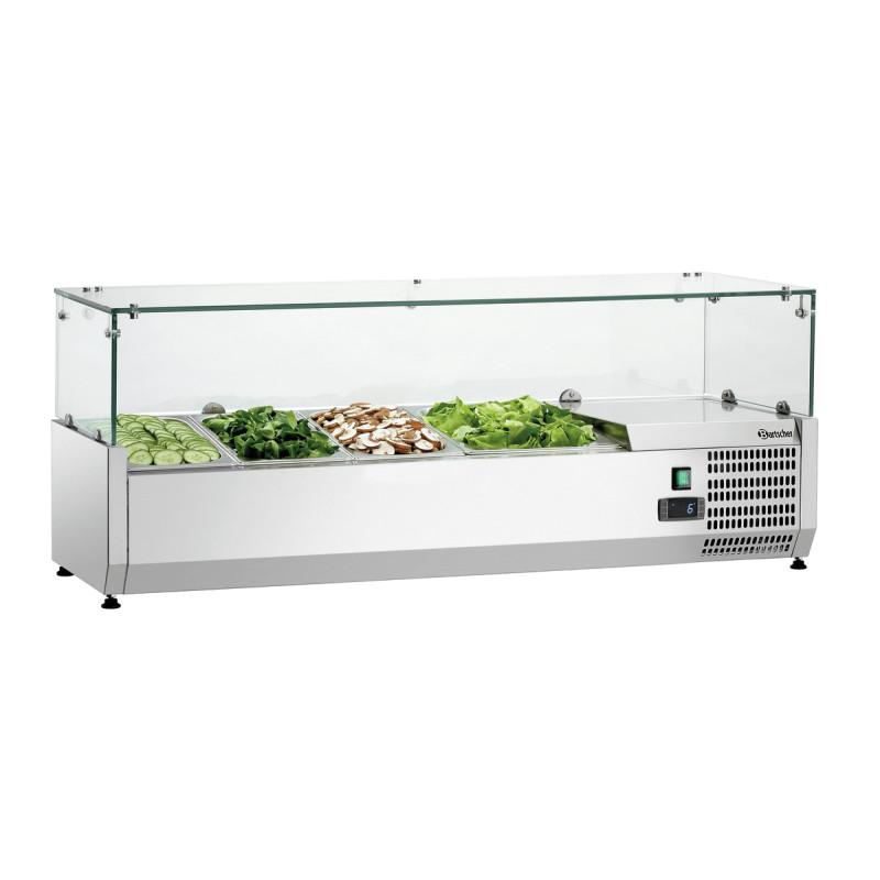 Salatilaud - 3 x GN 1/3 + 1 x GN 1/2 Salatilaud - 3 x GN 1/3 + 1 x GN 1/2