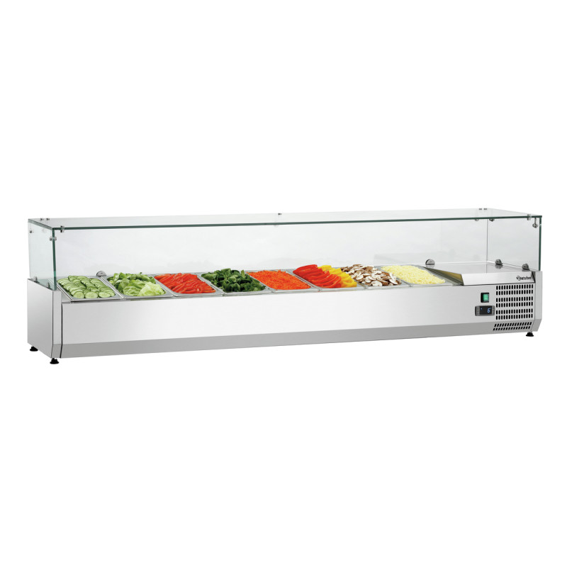 Saladette to Place - 8 x GN 1/3 Saladette to Place - 8 x GN 1/3