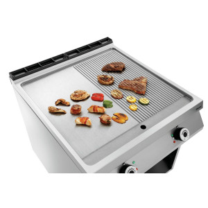 Plaadi Snacker Laius 800 mm - 1/2 Sile 1/2 Soonega - Elektriline