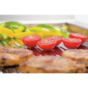 Plaatgrill soontega Laius 400 mm - Elektriline